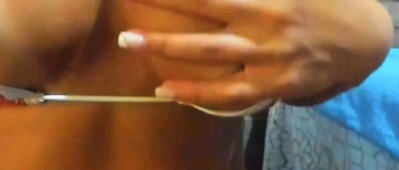 Big boobs milf masturbates with her dildo