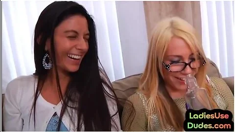 Pegging Mistresses Use Guy Booty In Strapon Group Ha