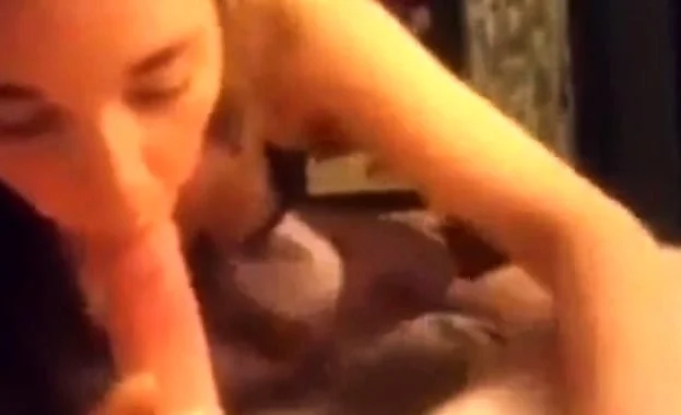 College girl sucks cock and wants facial