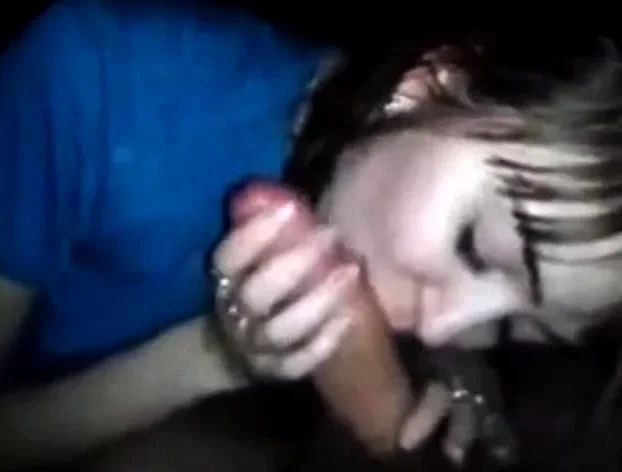 She sucks a guys cock she just met that night