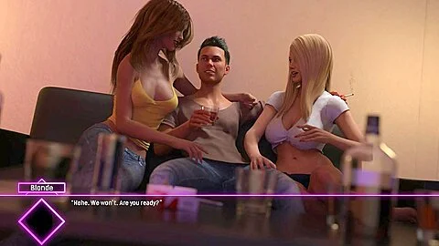 Midnight Paradise v0.1.1 Lewdlab Walkthrough / Playthrough