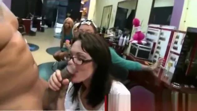 Cfnm facial for bachelorette from stripper