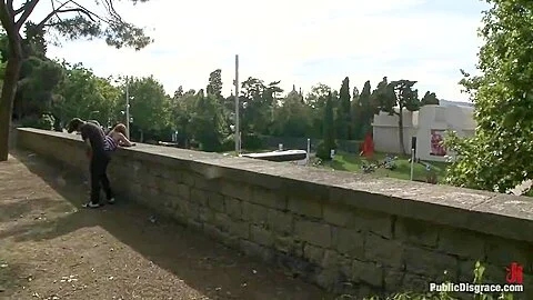 Dulce Mariposa, Princess Donna And James Deen - Humiliated Outdoors By And