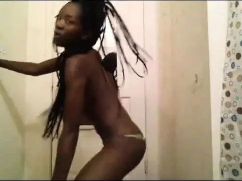 Skinny Slut With Phat Pussy GREEN PANTIES