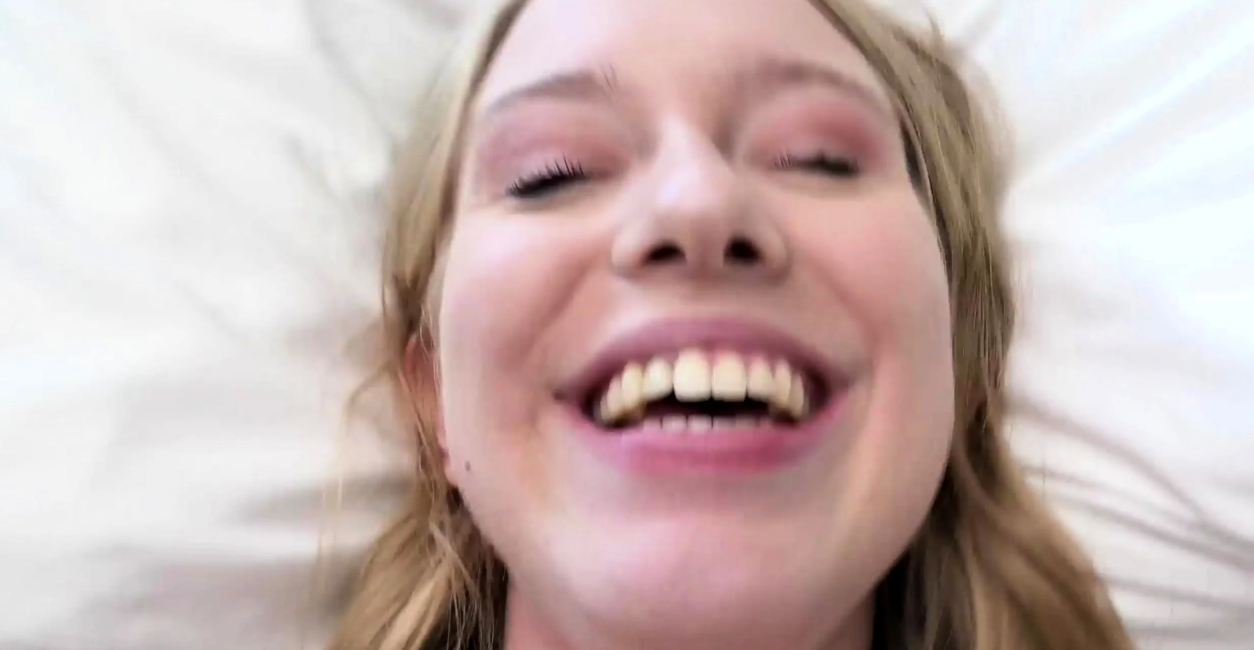 Blonde teen blowjob and fuck