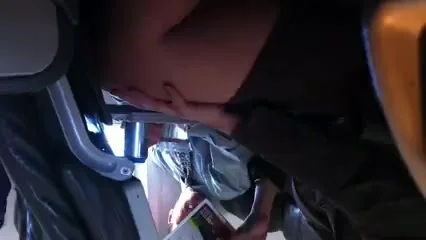 The same airplane lady