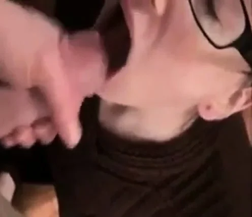 Swallows his load then thanks him