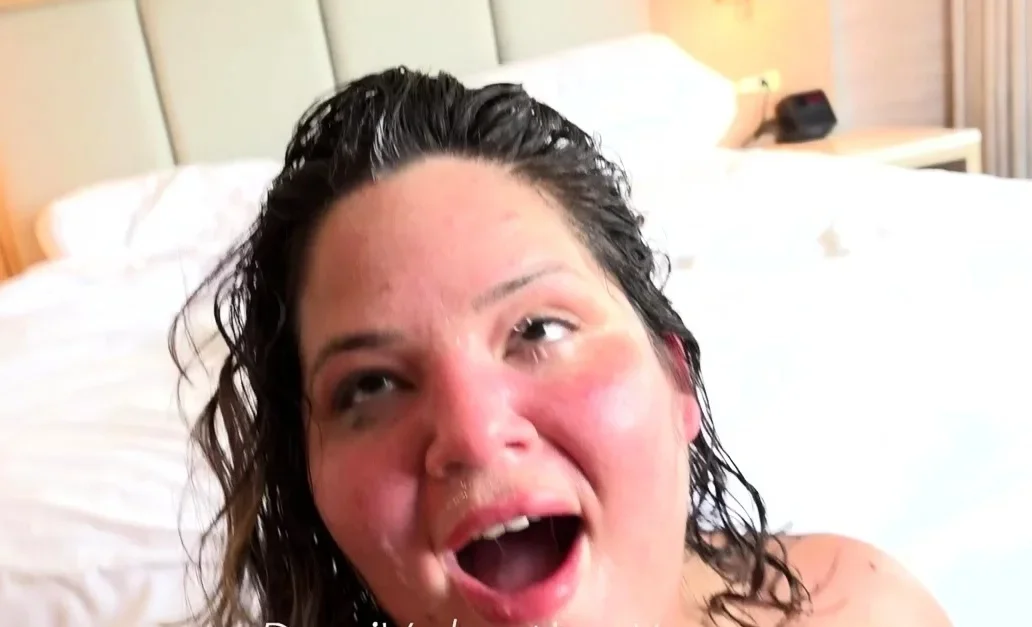 Amateur girlfriend blowjob with facial shot