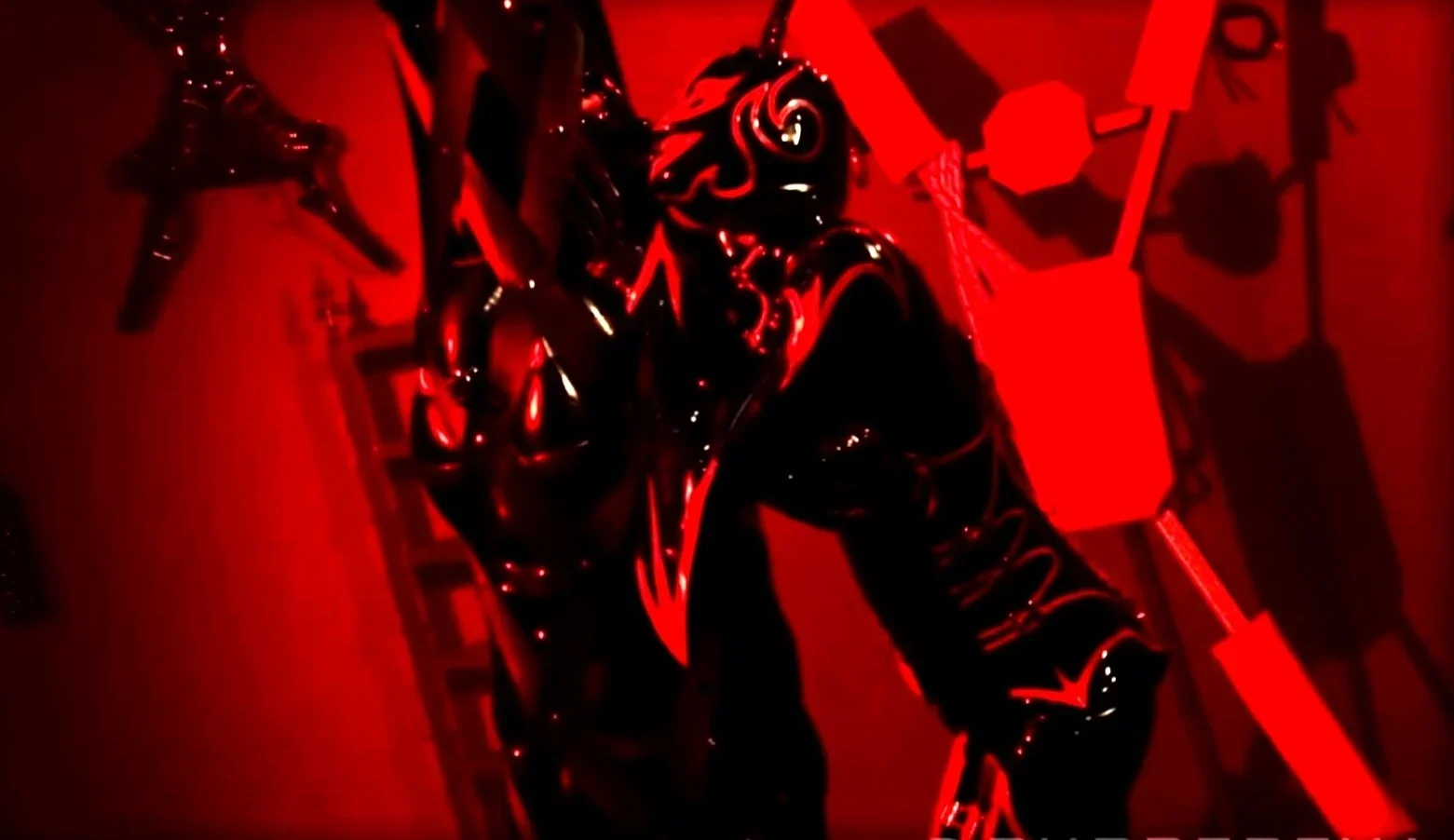Femdom fetish mistresses fuck bdsm loser with strapon