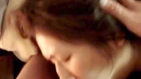 Chinese Wife BJ Gag and anal fingering