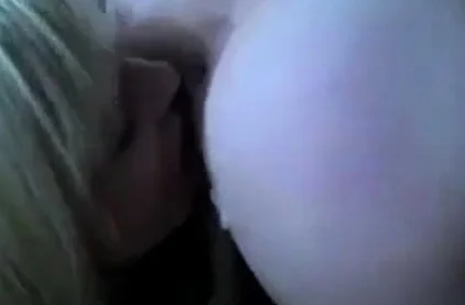 Threesome creampie lesbian cleanup