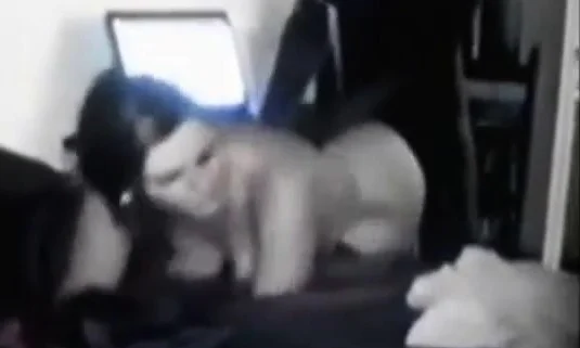 BBW Fucking Her Black Bull on Webcam