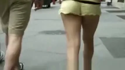 Yellow shorts