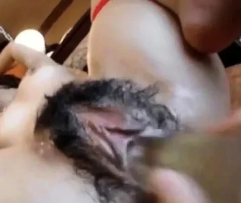 She is a slave. It is trained by him