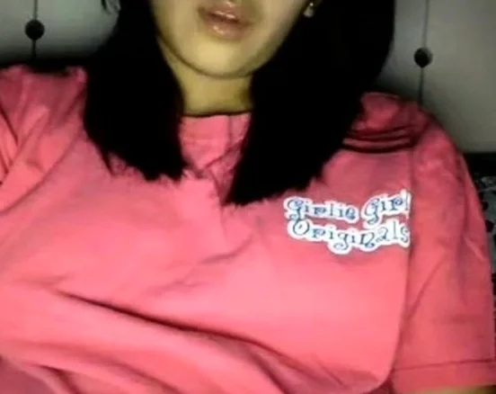 horny girl shows tits