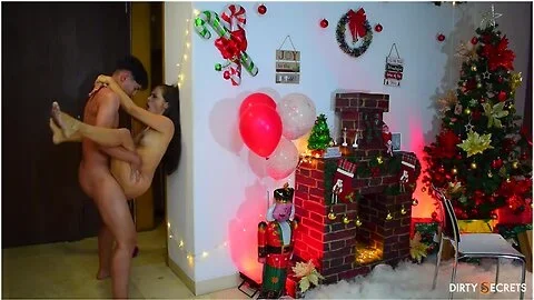 Stepmother Fucks Her Stepson On Christmas