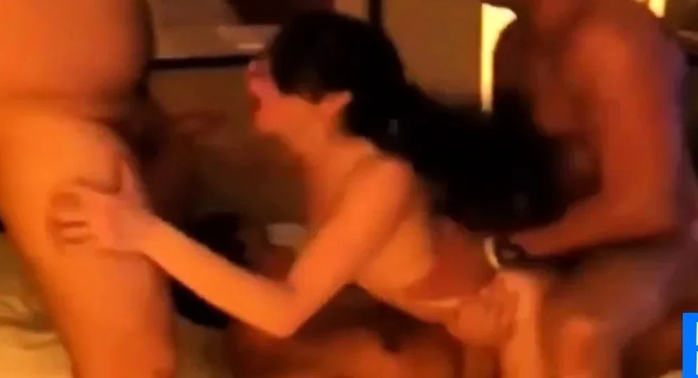 slutty amateur young girl in her first gangbang
