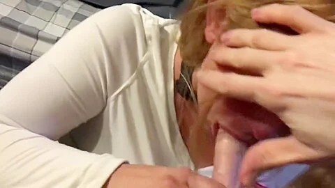 New whore on leash sucking cock, keep a bitches mouth full #dumb trash slut
