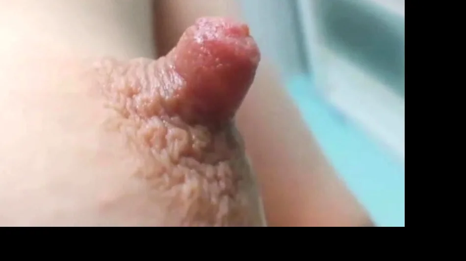 Self sucking and licking nipples
