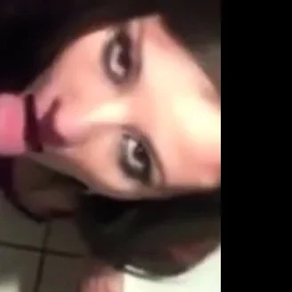 Chick fucked by stranger at public toilet during concert