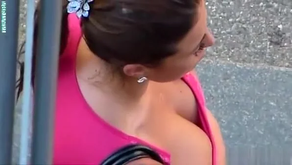 Boobs in the big neckline