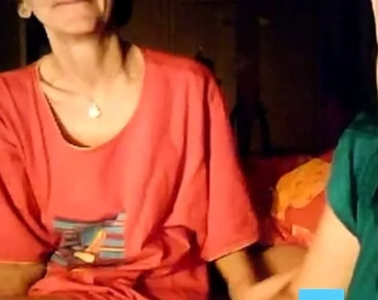 BBW girl and her granny on webcam