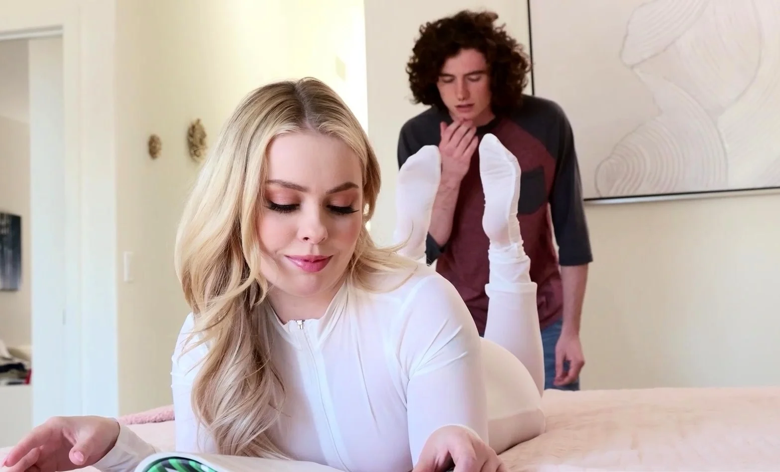Tiny stepsister teen seduced her stepbro
