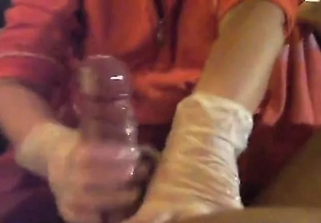 girl jerks her husband's cock