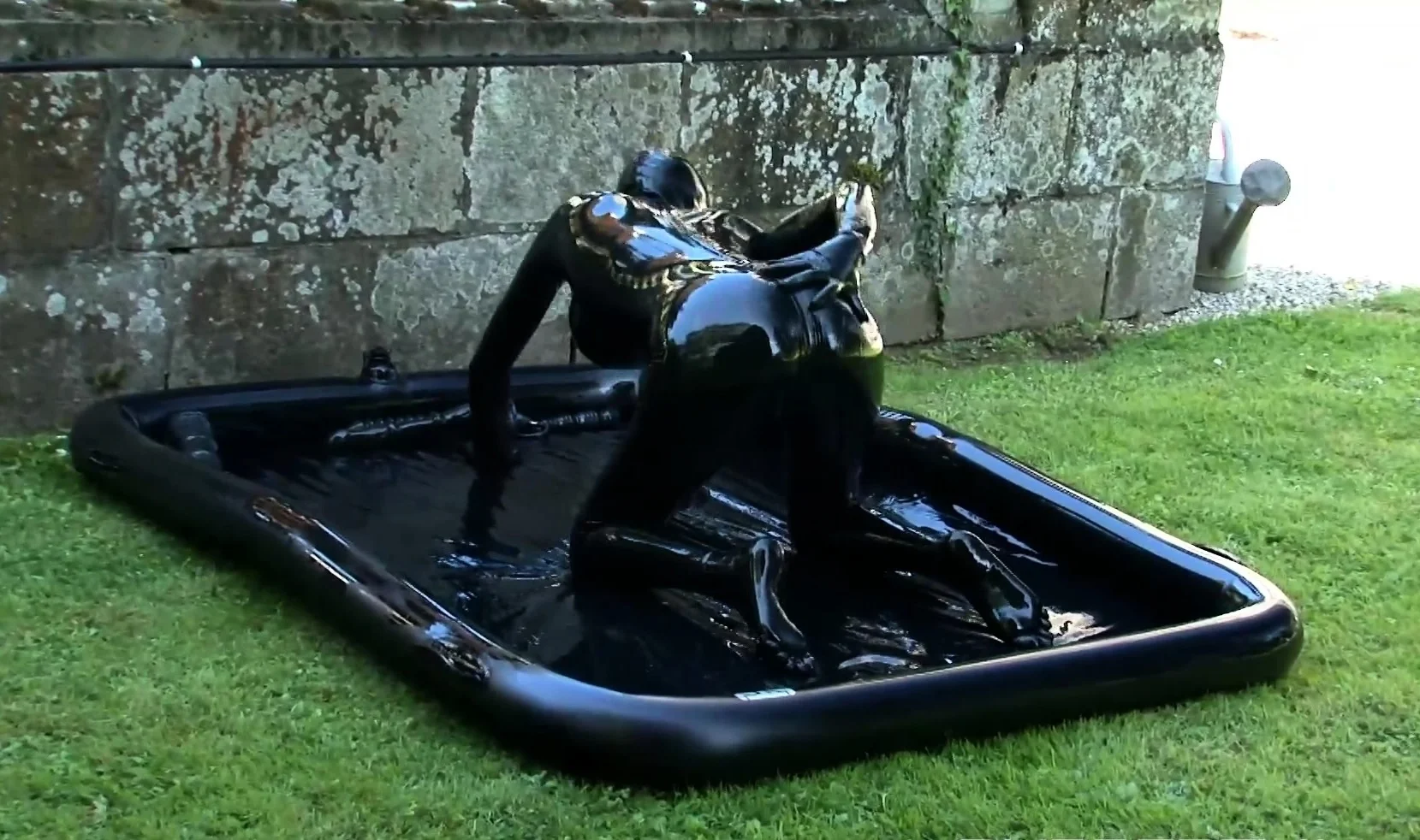 Latex outdoor sex