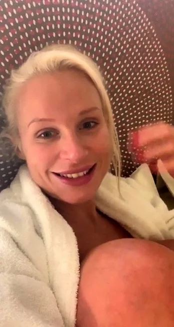 Blonde MILF with Big Boobs Playing Cam Free Porn