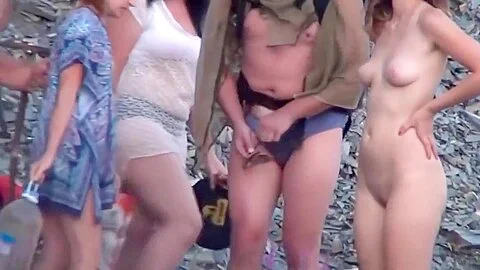 Nude Beach Shower