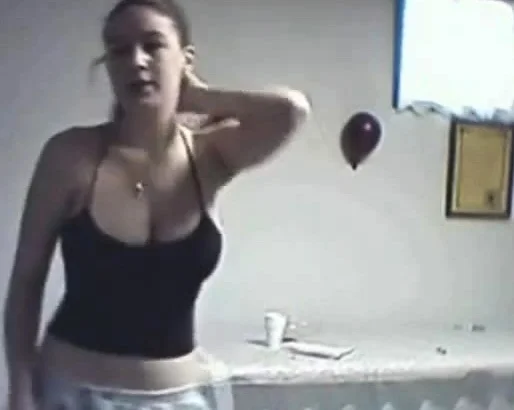 Big bouncing Canadian boobs