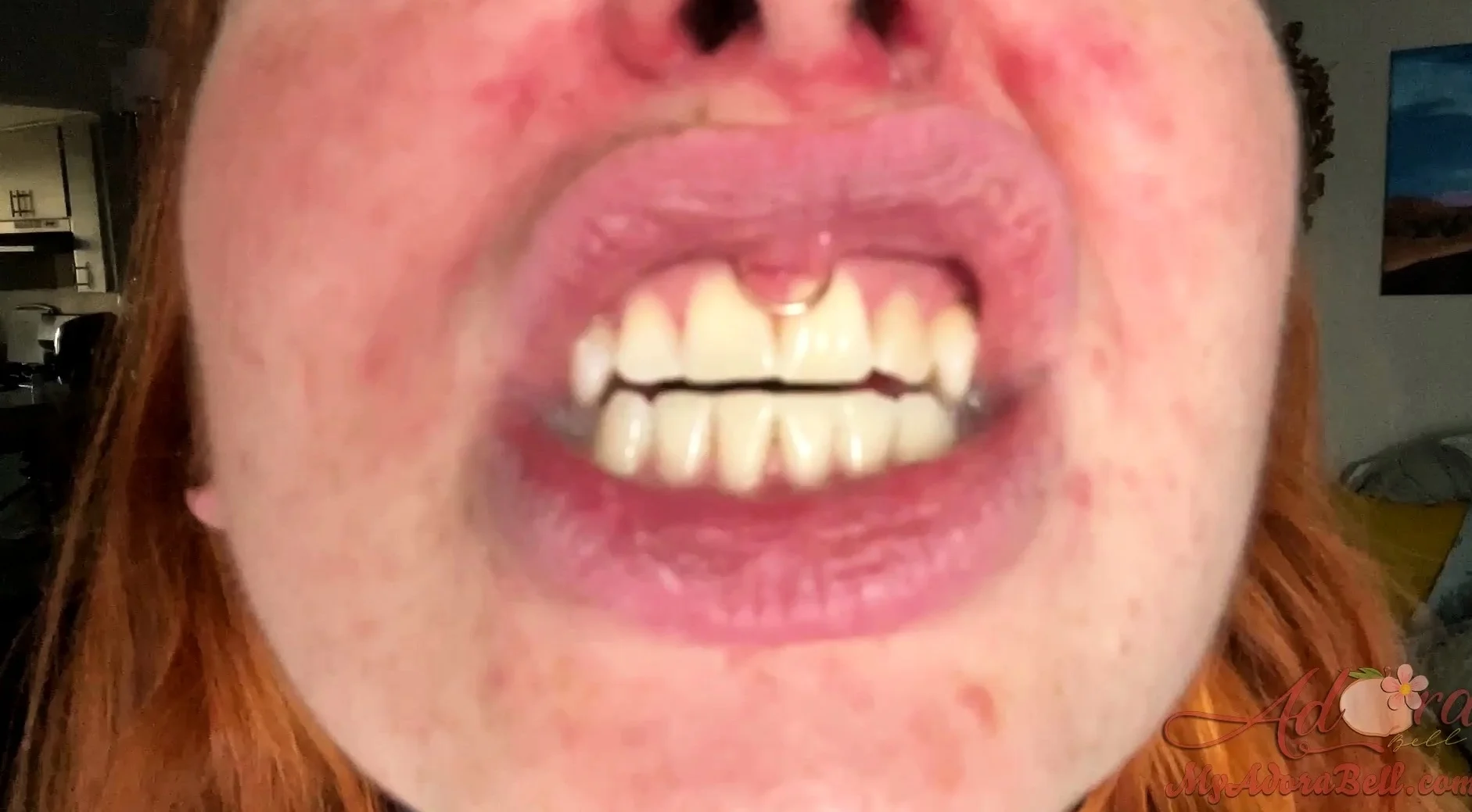 Amateur Redhead POV blowjob ENHANCED