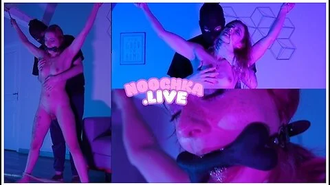 Bondage Bdsm - Petite French Alt Girl Squirts Tied Up By Her Dom