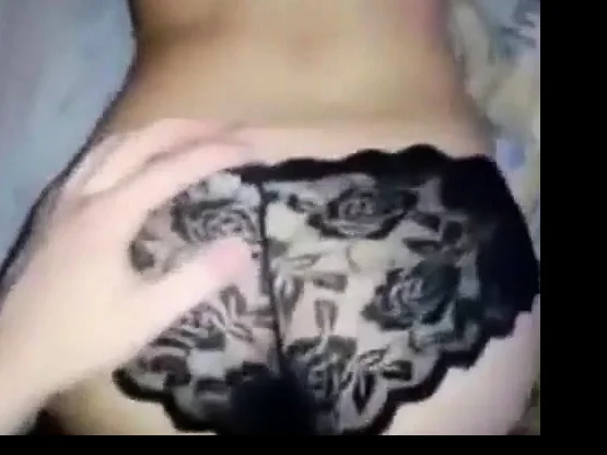 Panties getting cum covered