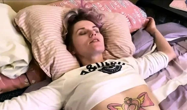 Wrestling Step Sister turns Rough Man