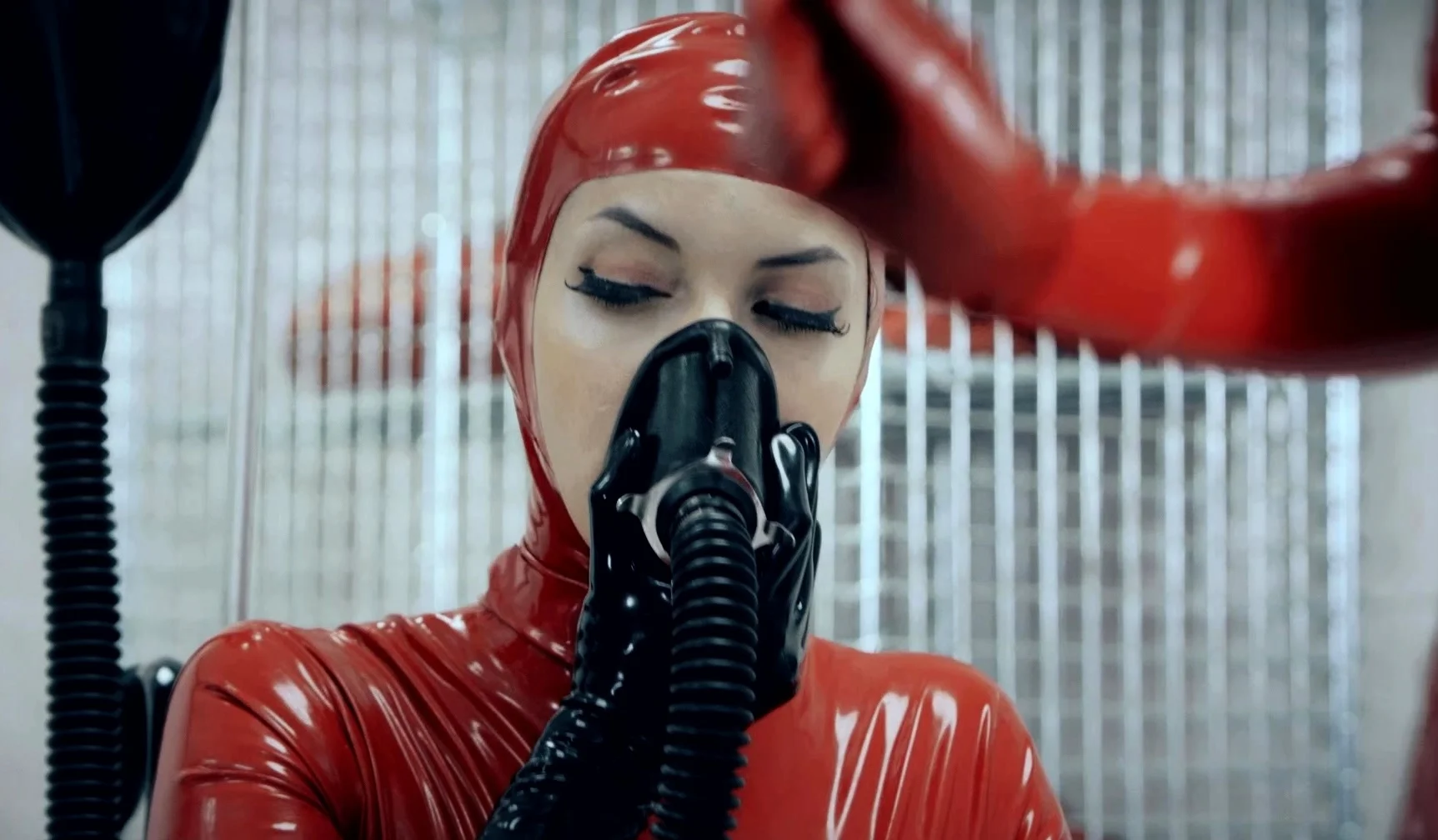 Fetish latex lesbians