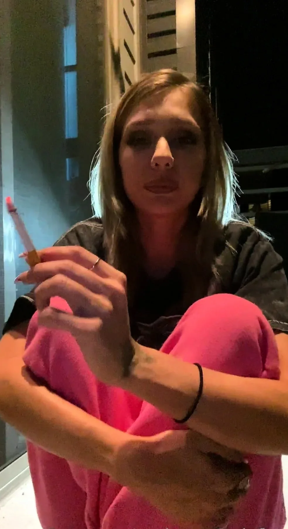 Sockjob by a Beautiful Blonde Foot Fetish ne