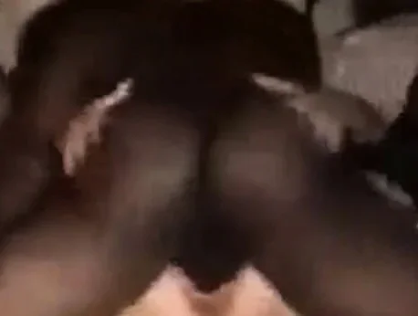 VHS recorded interracial cuckold