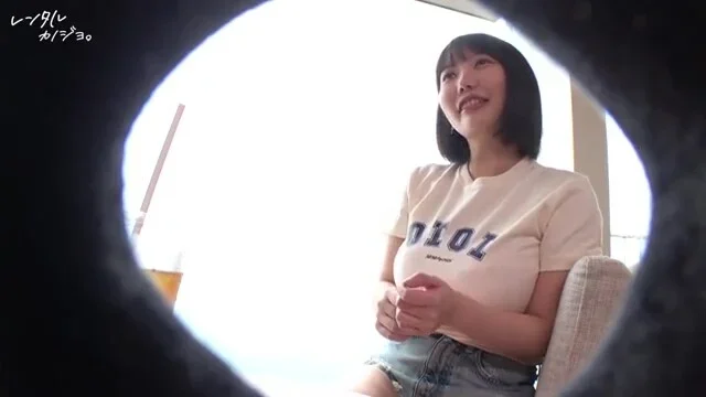 夜のプールでIカップ巨乳美女と戯れ、おっぱい弄りパイズリイチャイチャエッチ