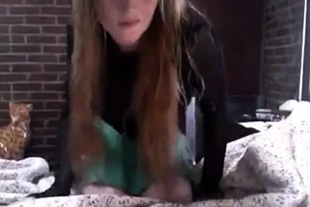 Blonde webcam masturbation