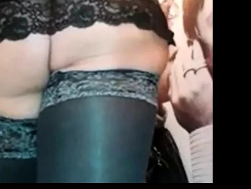 esibizionista in camerino di prova
