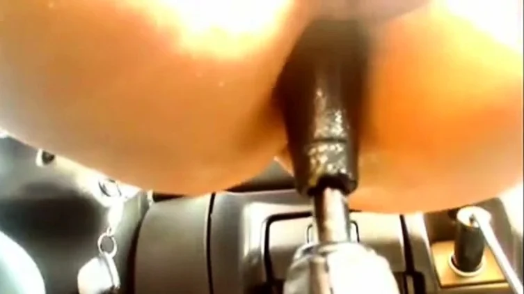 Anal fun in the car