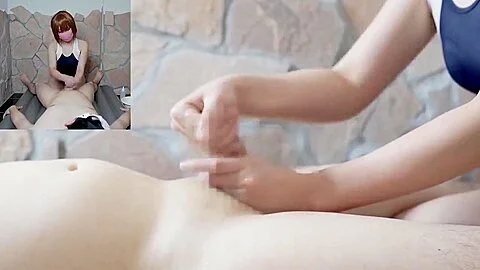 手コキでビュクビュク大量射精٩（ W）و