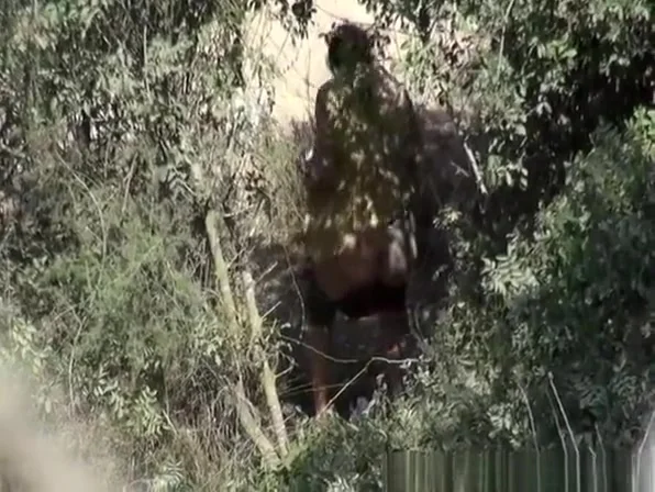 Hidden films girl peeing