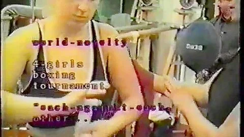 Alaskan Women Topless Boxing