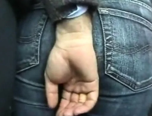 See how i touched that ass in public