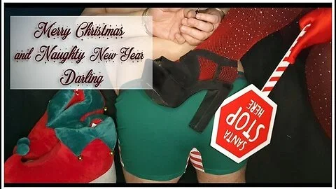 Santas Helper Gets Spanked And Ballbusted