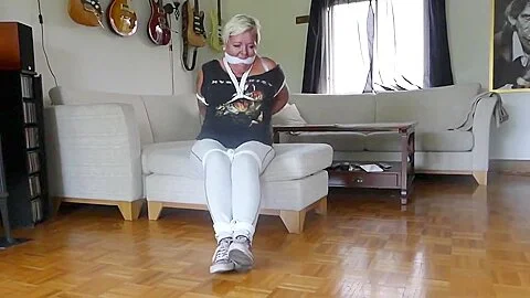 Gran Bound And Gagged