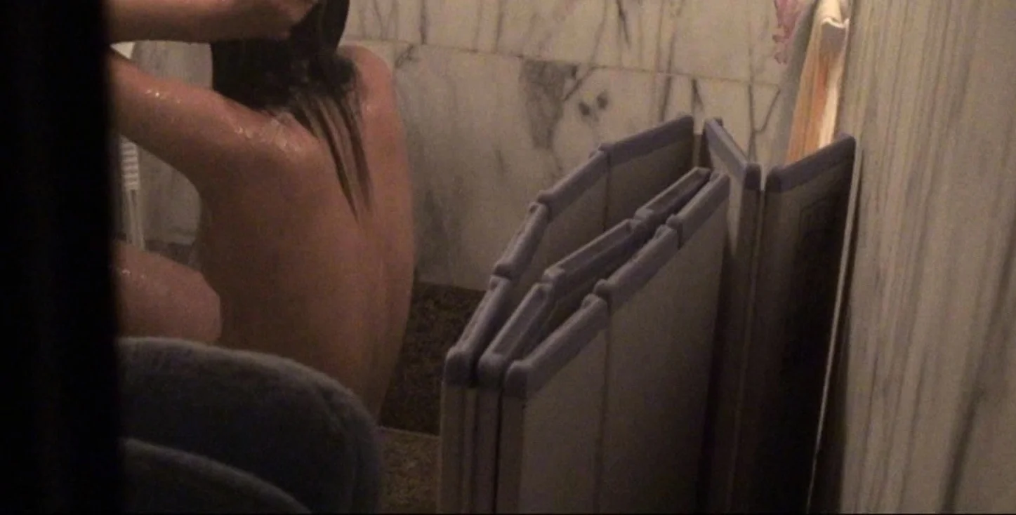 Roommate Nadia after shower HIdden Cam